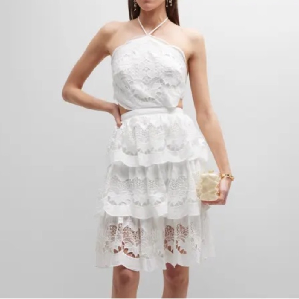 FARM Rio White Richelieu Dress - Picture 3 of 9